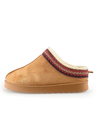 Nelson Pantoffels Cognac 329690
 Maat 39
 