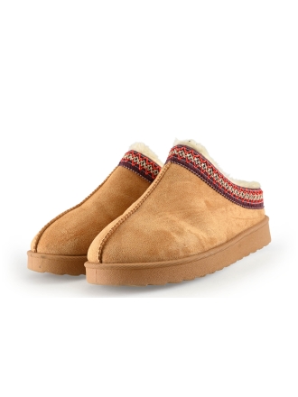 Nelson Pantoffels Cognac 329690
 Maat 39
 