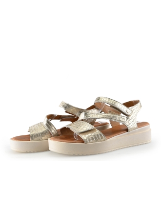 Manfield Sandalen Goud 329735
 Maat 39
 