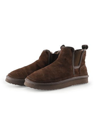 Warmbat Enkellaarzen Bruin 329764
 Maat 42
 