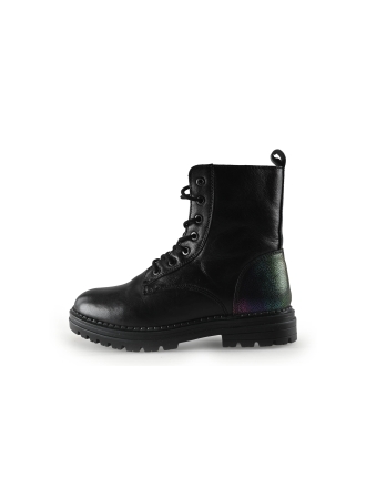 Nelson Veterboots Zwart 329843
 Maat 34
 