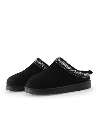 Nelson Pantoffels Zwart 329869
 Maat 39
 