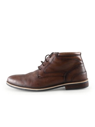 Manfield Veterschoenen Bruin 329903
 Maat 42
 
