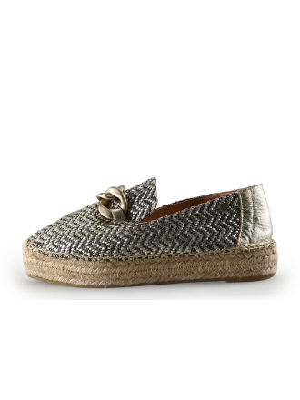 Fred de La Bretoniere Espadrilles Goud 329989
 Maat 40
 