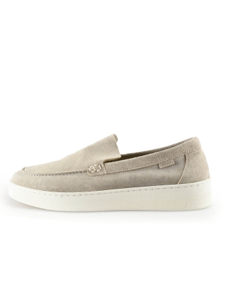 Manfield Loafers Beige 330013
 Maat 40
 