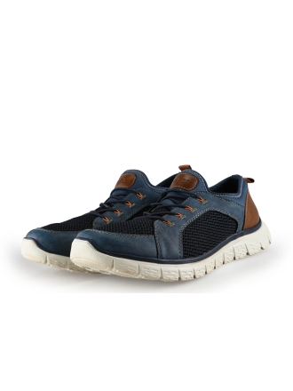 Rieker Veterschoenen Blauw 330032
 Maat 44
 