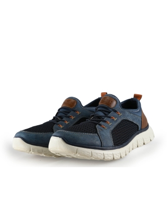 Rieker Veterschoenen Blauw 330039
 Maat 44
 