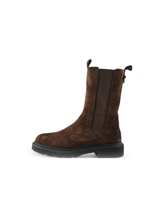 Shabbies Amsterdam Enkellaarzen Bruin 330092
 Maat 41
 