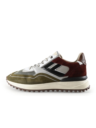 Floris van Bommel Sneakers Groen 330106
 Maat 42
 