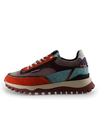 Floris van Bommel Sneakers Rood 330133
 Maat 39
 
