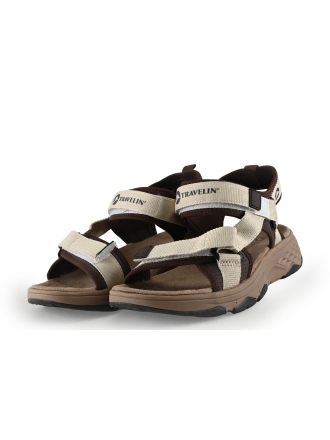 Travelin Sandalen Wit 330166
 Maat 41
 