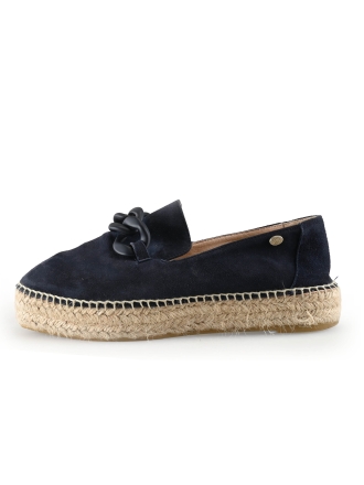 Fred de La Bretoniere Espadrilles Blauw 330178
 Maat 38
 