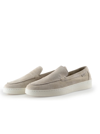 Manfield Loafers Beige 330247
 Maat 44
 