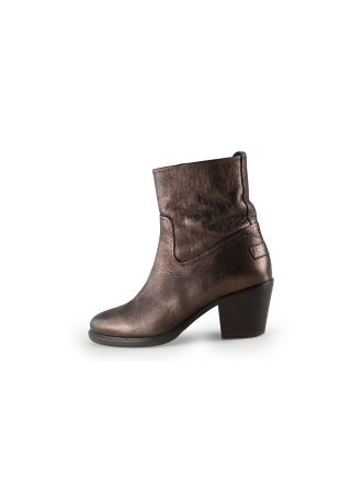 Shabbies Amsterdam Enkellaarzen Bruin 330314
 Maat 39
 