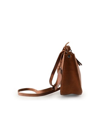 Manfield Schoudertas Cognac 330415
 Maat standaard
 