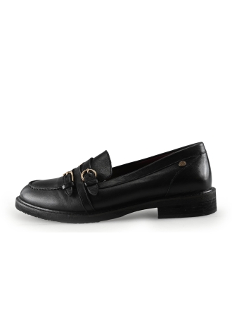 Fred de La Bretoniere Loafers Zwart 330424
 Maat 41
 