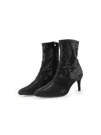 Nelson Enkellaarzen Zwart 330439
 Maat 38
 