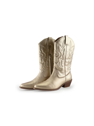 Nelson Cowboy laarzen Goud 330448
 Maat 40
 