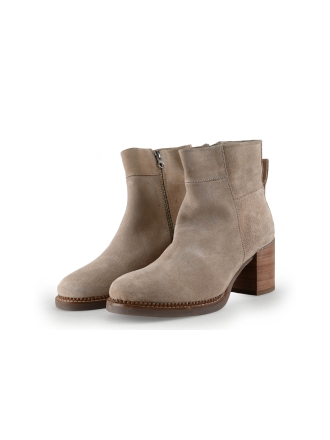 Shabbies Amsterdam Enkellaarzen Beige 330510
 Maat 39
 