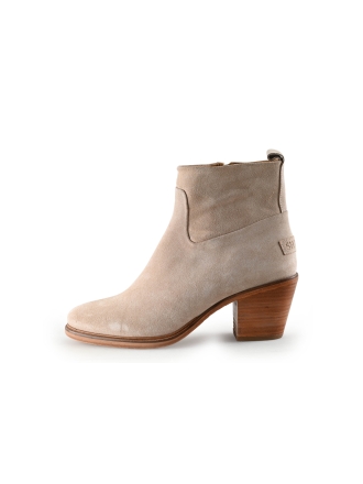 Shabbies Amsterdam Enkellaarzen Beige 330529
 Maat 40
 