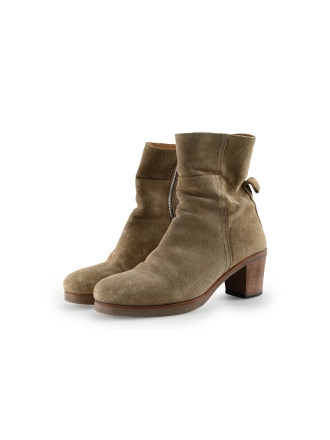 Shabbies Amsterdam Enkellaarzen Beige 330532
 Maat 39
 