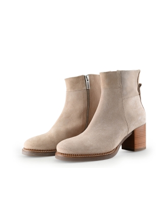 Shabbies Amsterdam Enkellaarzen Beige 330539
 Maat 38
 