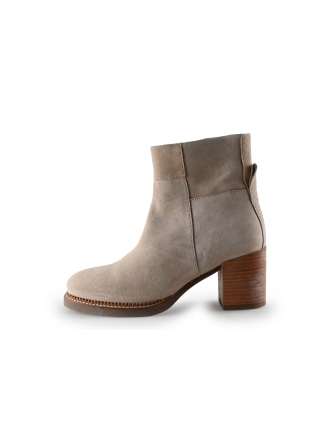 Shabbies Amsterdam Enkellaarzen Beige 330580
 Maat 38
 
