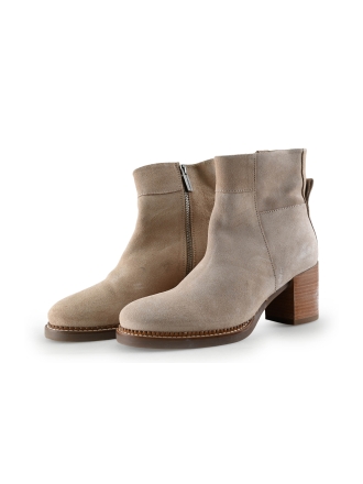 Shabbies Amsterdam Enkellaarzen Beige 330580
 Maat 38
 