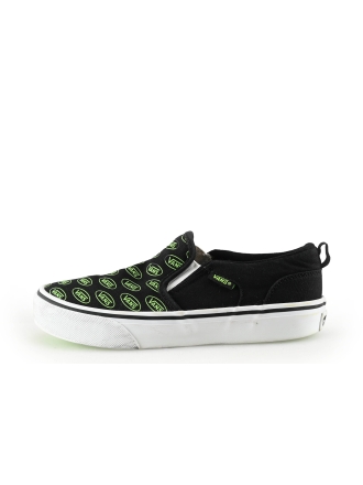 Vans Instappers Zwart 330715
 Maat 33
 
