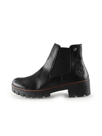 Rieker Chelsea boots Zwart 330805
 Maat 40
 