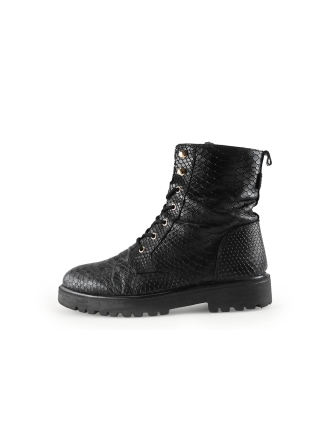 Manfield Veterboots Zwart 330946
 Maat 40
 