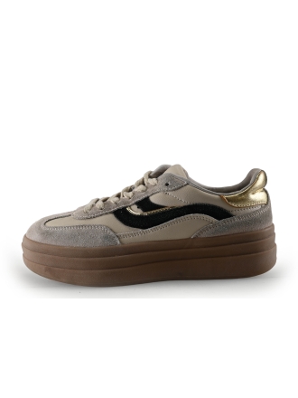 Manfield Sneakers Beige 331003
 Maat 37
 