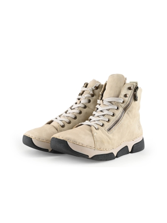 Rieker Enkellaarzen Beige 331032
 Maat 39
 
