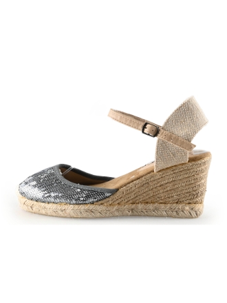 Pep Step Espadrilles Zilver 331343
 Maat 38
 