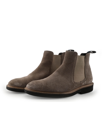 Manfield Chelsea boots Beige 331408
 Maat 40
 