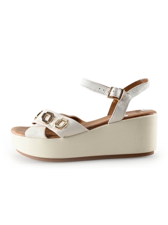 Manfield Sleehakken Wit 331728
 Maat 39
 