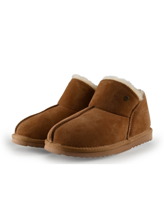 Warmbat Pantoffels Cognac 331927
 Maat 39
 