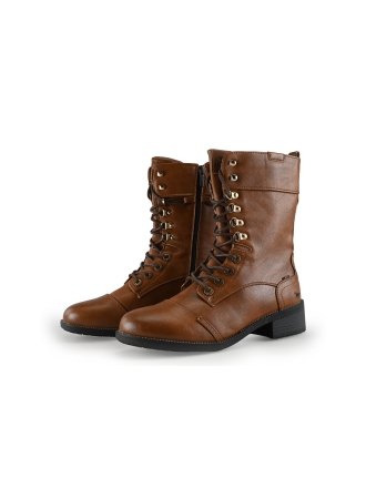 Mustang Veterboots Cognac 331973
 Maat 42
 