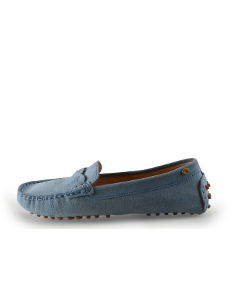 Fred de La Bretoniere Loafers Blauw 331997
 Maat 37
 