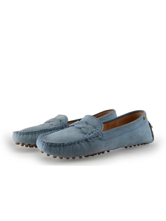 Fred de La Bretoniere Loafers Blauw 331997
 Maat 37
 