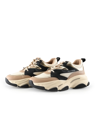 Steve Madden Sneakers Beige 332013
 Maat 38
 