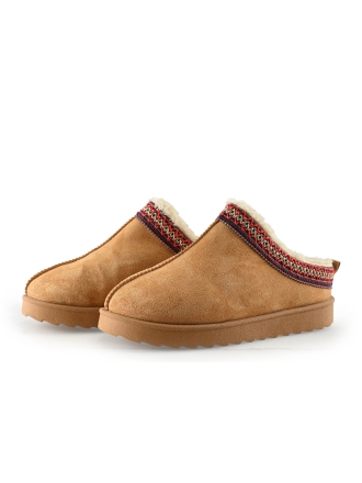 Nelson Pantoffels Cognac 332020
 Maat 39
 