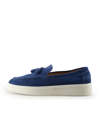 Manfield Loafers Blauw 332110
 Maat 44
 