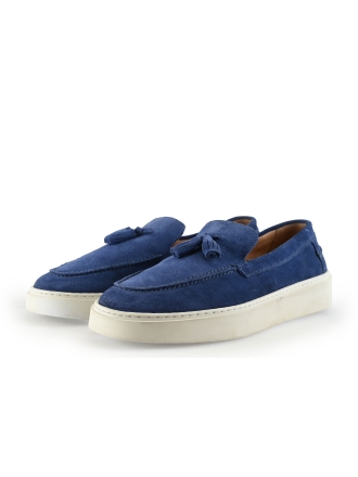 Manfield Loafers Blauw 332110
 Maat 44
 