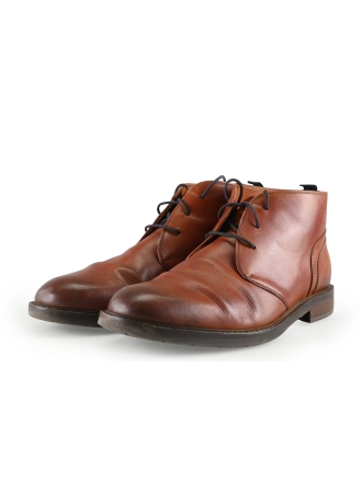 Van Lier Veterschoenen Cognac 332244
 Maat 44
 