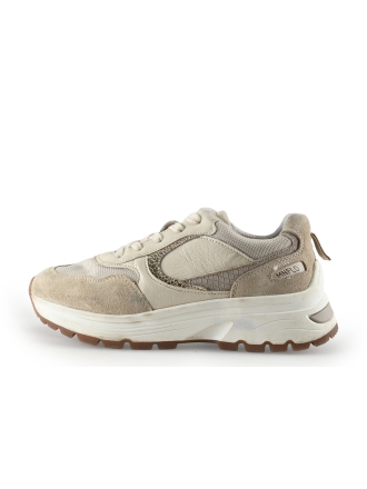 Manfield Sneakers Beige 332379
 Maat 38
 