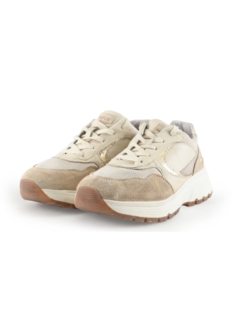 Manfield Sneakers Beige 332389
 Maat 39
 