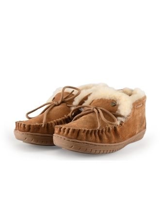 Warmbat Pantoffels Cognac 332396
 Maat 38
 