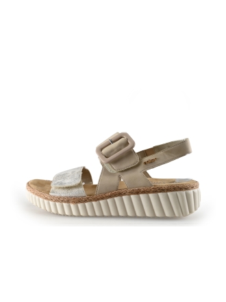 Rieker Sandalen Beige 332406
 Maat 40
 