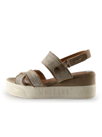 Mustang Sandalen Beige 332529
 Maat 40
 